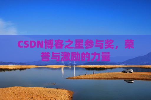 CSDN博客之星参与奖,荣誉与激励的力量